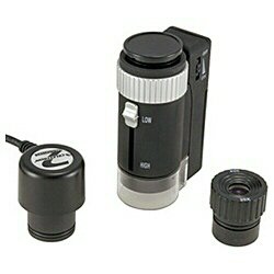 【クリックでお店のこの商品のページへ】【在庫限り】 ハンディ顕微鏡 with USBカメラ＆OPTICAL CE44306