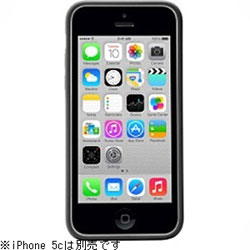 【クリックでお店のこの商品のページへ】TFD122AP Slim View Case for iPhone5C (Black) [iPhone5C用アクセサリー]