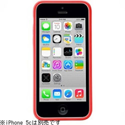 【クリックで詳細表示】TFD12202AP Slim View Case for iPhone5C (Red) [iPhone5C用アクセサリー]