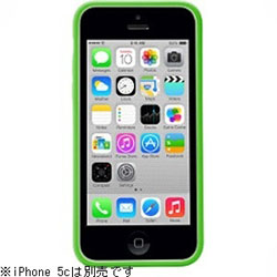 【クリックで詳細表示】TFD12203AP Slim View Case for iPhone5C (Green) [iPhone5C用アクセサリー]