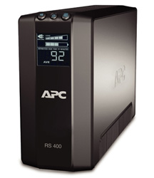 【クリックで詳細表示】APC RS 400(BR400G-JP)(無停電電源装置/ラインインタラクティブ方式/400VA/240W/近似正弦波)