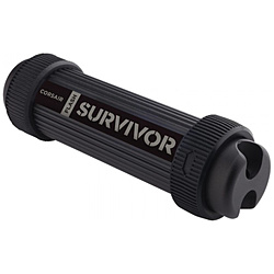 USBメモリ Flash Survivor ブラック CMFSS3B-16GB ［16GB /USB3.0 /USB TypeA /キャップ式］