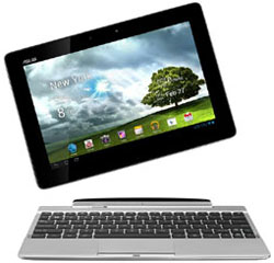 【クリックでお店のこの商品のページへ】【在庫限り】 ASUS Pad TF300 ホワイト(TF300-WH32D) [2012年夏モデル] Android 4.0搭載