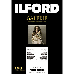 イルフォードギャラリーゴールドファイバーパール 290ｇ/m2 (102x152・50枚) ILFORD GALERIE Gold Fibre Pearl 433201