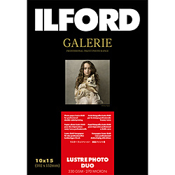 イルフォードギャラリーラスターフォトデュオ 330ｇ/m2 (102x152 50枚)ILFORD GALERIE Lustre Photo Duo 433269
