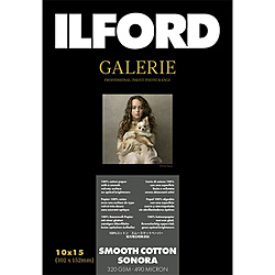 イルフォードギャラリースムースコットンソノラ 320ｇ/m2 (102x152・50枚)ILFORD GALERIE Smooth Cotton Sonora 433218