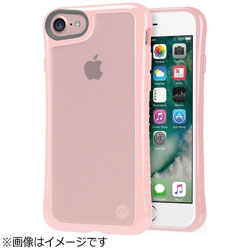 iPhone 7用 Hybrid Shell 衝撃吸収クリアケース ピンク TUN-PH-000530