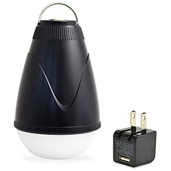 リモコン付充電式電球形LEDライト 「LUNATEMIS BALL ACセット」（150lm・昼白色相当） LUNABALL-AC