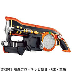 【クリックでお店のこの商品のページへ】スクラッチ装填 DX火縄大橙DJ銃 (仮面ライダー鎧武)