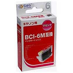 【クリックでお店のこの商品のページへ】NIC-6M (CANON/BCI-6M互換/マゼンタ)