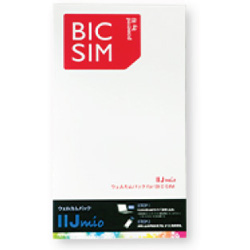 【クリックでお店のこの商品のページへ】BIC SIM (ビックシム/bic sim) ウェルカムパック マイクロSIM(※SMS機能無しタイプ) 【ビックカメラグループオリジナル】