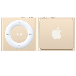 【クリックでお店のこの商品のページへ】【在庫限り】 iPod shuffle 【第4世代 2015年モデル】 2GB ゴールド MKM92J/A