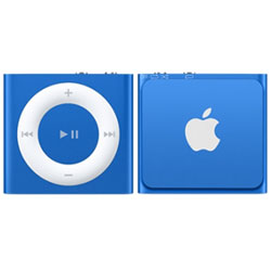 【クリックでお店のこの商品のページへ】【在庫限り】 iPod shuffle 【第4世代 2015年モデル】 2GB ブルー MKME2J/A