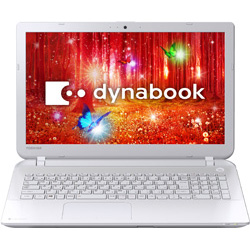 【クリックで詳細表示】【取得NG】【在庫限り】 dynabook T45/PW リュクスホワイト 【Office付】 (PT45PWP-SHA) [2015年最新モデル]