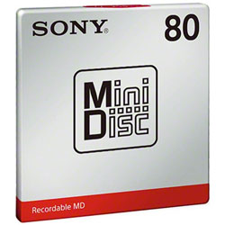ミニディスク（80分・1枚パック） MDW80T