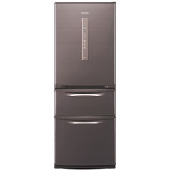 【クリックで詳細表示】【基本設置料金セット】 3ドア冷蔵庫 (315L) NR-C32EM-T シルキーブラウン