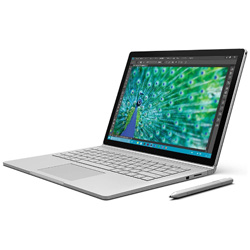 【クリックでお店のこの商品のページへ】Surface book 13.5型ノートPC[Office付き・Win10・Core i5・128GB・8GB] CR9-00006(2016年モデル・シルバー) ※GeForce非搭載モデル※