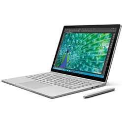 【クリックでお店のこの商品のページへ】Surface book 13.5型ノートPC[Office付き・Win10・Core i5・256GB・8GB・GPUモデル] SX3-00006(2016年モデル・シルバー)
