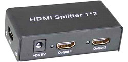 【クリックでお店のこの商品のページへ】HD-12V3(1入力2出力/HDMI分配器/3D映像対応)