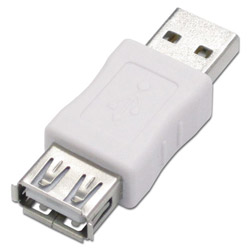 ADV-123WH (USB変換アダプタ Aメス-Aオス リバーシブル)