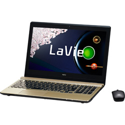【クリックで詳細表示】【取得NG】【在庫限り】 LaVie Note Standard NS750/AAG ゴールド [Office付き] (PC-NS750AAG) [タッチパネル][2015年モデル]