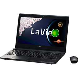 【クリックで詳細表示】【取得NG】【在庫限り】 LaVie Note Standard NS550/AAB ブラック 【Office付】 (PC-NS550AAB) [タッチパネル][2015年モデル]