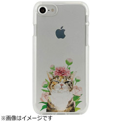 iPhone 7用 CLEAR CASE AnimalSeries Blink cat Dparks I7N06-16C784-99