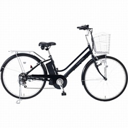 【クリックでお店のこの商品のページへ】26型 電動アシスト自転車 TASKAL Town(ブラック) Taskal-T26-BK 【東京近郊以外は別途送料】