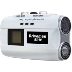 バイクカメラ Driveman BS-10W ホワイト [一体型 /スーパーHD・3M（300万画素） /GPS対応]