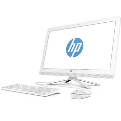 【クリックでお店のこの商品のページへ】23.8型ワイドデスクトップPC[Win10 Home・ Core i5・HDD 1TB・メモリ 8GB] HP 24-g051jp スノーホワイト W2U96AA-AAAA