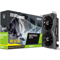 ZOTAC GAMING GeForce GTX 1660 Ti AMP 6GB GDDR6 (ZT-T16610D-10M)
