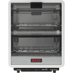 【クリックでお店のこの商品のページへ】XKT-V120-W ホワイト オーブントースター(1100W)