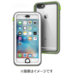 【クリックでお店のこの商品のページへ】iPhone 6s Plus/6 Plus用 完全防水ケース ホワイトグリーン Catalyst CT-WPIP155-WTGR