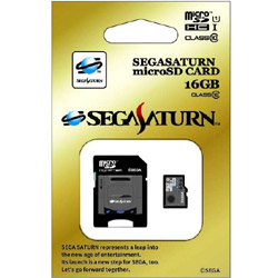 セガサターンmicroSDHCカード（16GB）+SDアダプターセット [STFW103-SA]