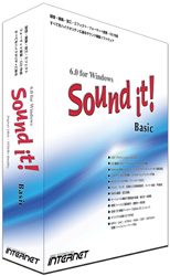 【クリックでお店のこの商品のページへ】Sound it！ 6.0 Basic for Windows Win/CD