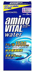 【クリックでお店のこの商品のページへ】アミノパウダー amino VITAL water(14.7g/5本)