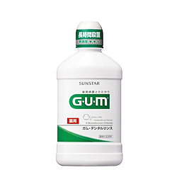 【クリックで詳細表示】GUM デンタルリンス＜医薬部外品＞ レギュラータイプ 500ml