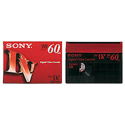 【クリックでお店のこの商品のページへ】MiniDVテープ 60分 1本 DVM60R3