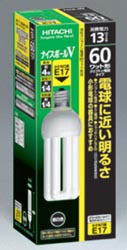【クリックでお店のこの商品のページへ】【在庫限り】 EFD15EN/13A・E17 電球形蛍光ランプ ナイスボールV 電球60Wタイプ D15形