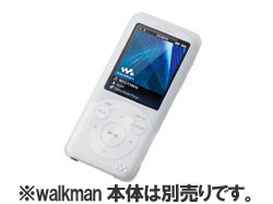 【クリックでお店のこの商品のページへ】【在庫限り】 CKM-NWS750 W(walkman Sシリーズ用/シリコンケース/ホワイト)