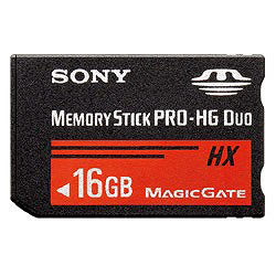 【クリックで詳細表示】MS-HX16B16GPDHN(メモリースティック PRO-HG Duo 16GB)