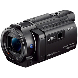 【クリックで詳細表示】【取得NG】Handycam(ハンディカム) FDR-AXP35 BC ブラック (4K対応/64GB内蔵/光学10倍ズーム/3.0型タッチパネル液晶)