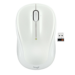 【クリックでお店のこの商品のページへ】【Windows10対応】Logicool Wireless Mouse M325t(ワイヤレスマウス/光学式/5ボタン/クリスタルホワイト) M325tCW [無線マウス]