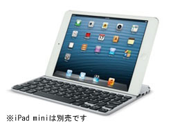 【クリックで詳細表示】【限定特価】 TM715SV Ultrathin Keyboard mini(iPad mini用ウルトラスリムキーボード ミニ/英語60キー/パンタグラフ/シルバー)
