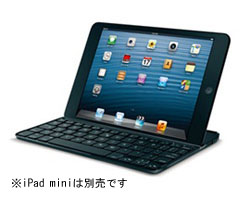【クリックで詳細表示】【在庫限り】 TM715BK Ultrathin Keyboard mini(iPad mini用ウルトラスリムキーボード ミニ/英語60キー/パンタグラフ/ブラック)