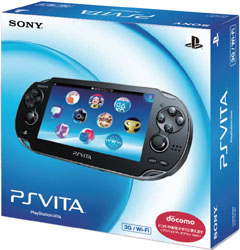 【クリックでお店のこの商品のページへ】【期間限定特価】 PlayStation Vita 3G/Wi-Fiモデル クリスタル・ブラック 初回限定版 (PCH-1100 AA01)
