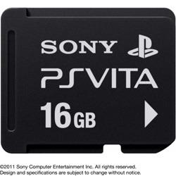 【クリックで詳細表示】VITA専用メモリーカード 16GB PCH-Z161J