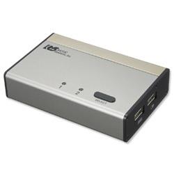 【クリックで詳細表示】REX-230UDA (パソコン自動切替器/USB接続DVI/Auido対応/PC2台用)