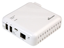 【クリックで詳細表示】【在庫限り】 REX-WIFIUSB2-WH Wi-Fi USBリーダー(スマホ・タブレット充電機能付/容量5200mAh/最大出力2.1A/ホワイト)