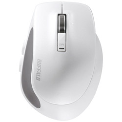 ワイヤレスBlueLEDマウス［Bluetooth 3.0・Android／Mac／Win］ BSMBB500Sシリーズ 静音 Sサイズ （5ボタン・ホワイト） BSMBB500SWH